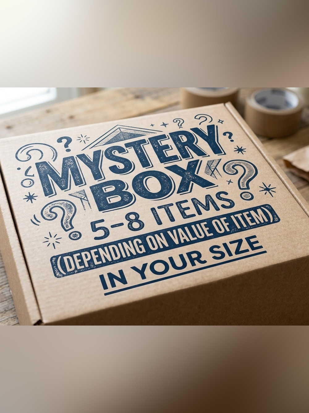 Mystery Box- 5-8 items- SIZE Small